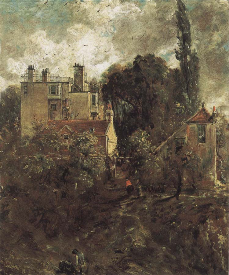 John Constable The Grove,or the Admiral-s House Hampstead